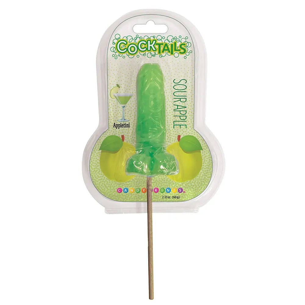Cocktails 3D Lollipops Sour Apple Little Genie