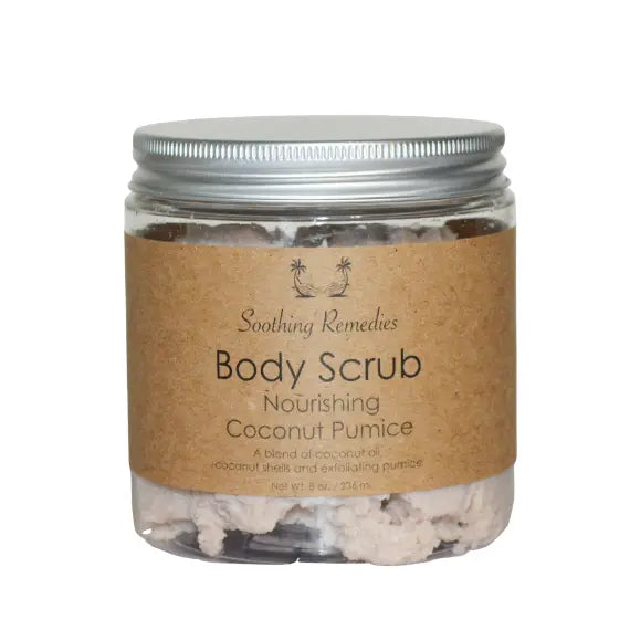 Coconut Pumice Body Scrub Soothing Remedies