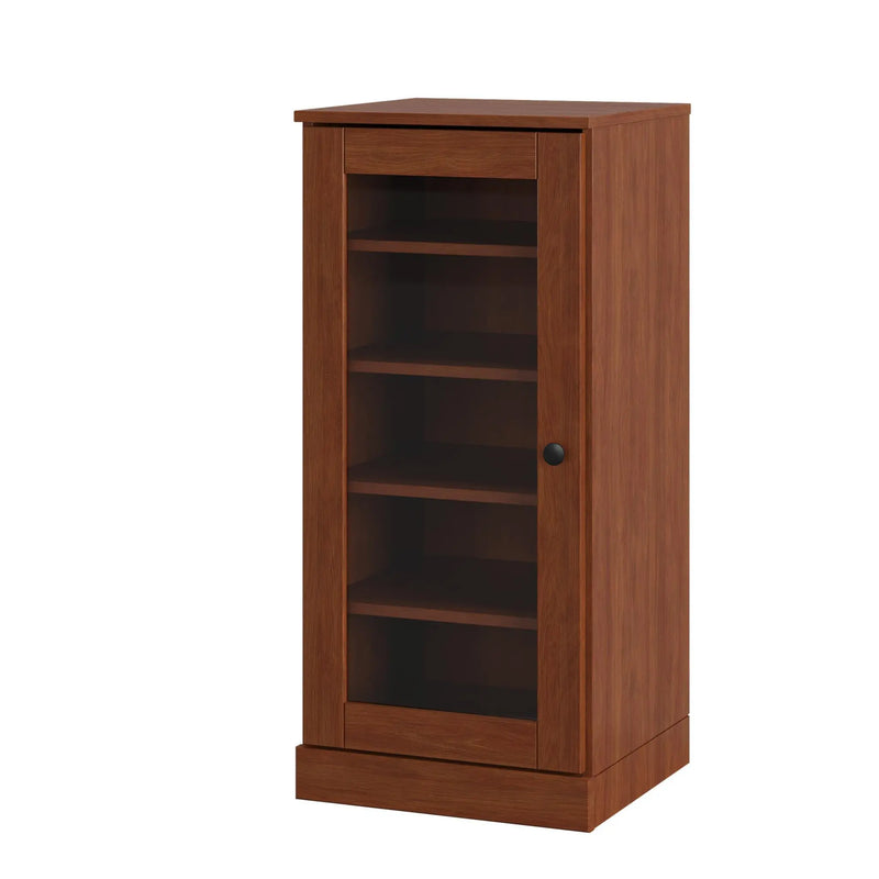 Coffee Ten Pair Solid WoodShoe Storage Cabinet Homeroots Organization