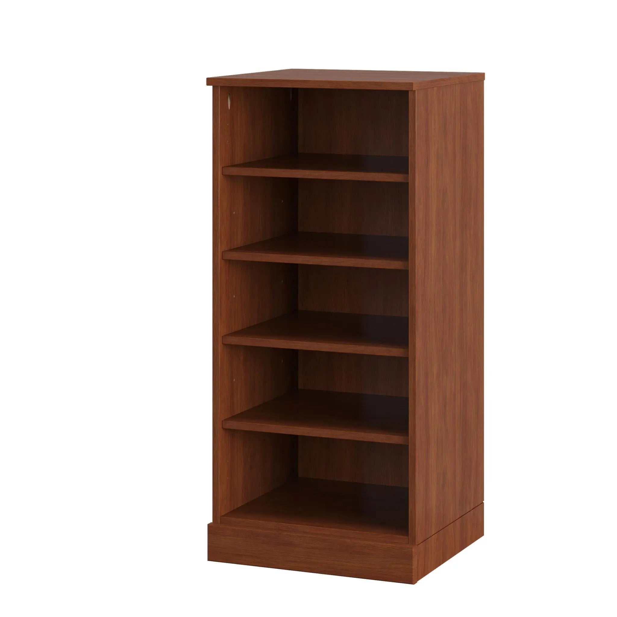 Coffee Ten Pair Solid WoodShoe Storage Cabinet Homeroots Organization