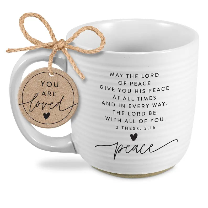 Coffeemug May The Lord Of Peace Textured Dicksons Inc