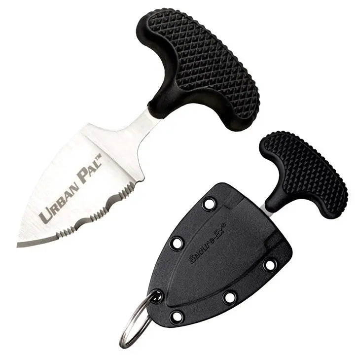Cold Steel Urban Pal Push Dagger 1.5" Serrated Blade Kray-ex Handle COLDSTEEL