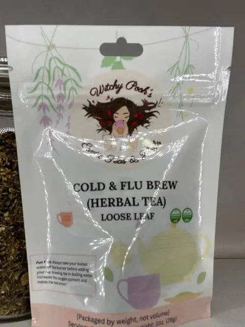 Cold & Flu Brew Witchy Pooh's Exotic Teas & Herbs