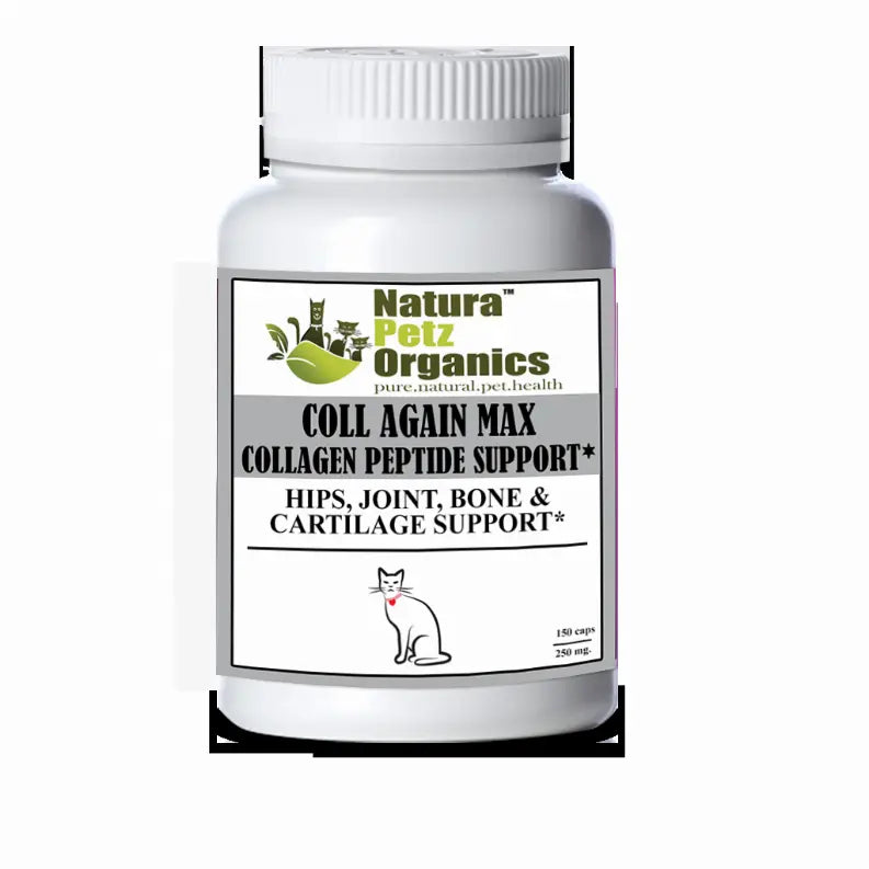 Coll Again Max Collagen Peptide Support Capsules* Hips, Joint, Bone & Cartilage Support* Dogs & Cats* Organic Pet Systems