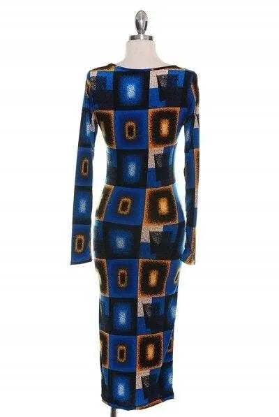 Color in Motion Midi Dress SurelyMine