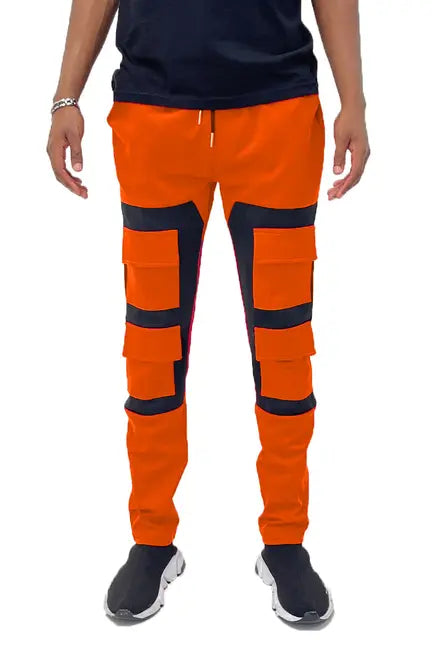 Colorblock Pouch Joggers WEIV