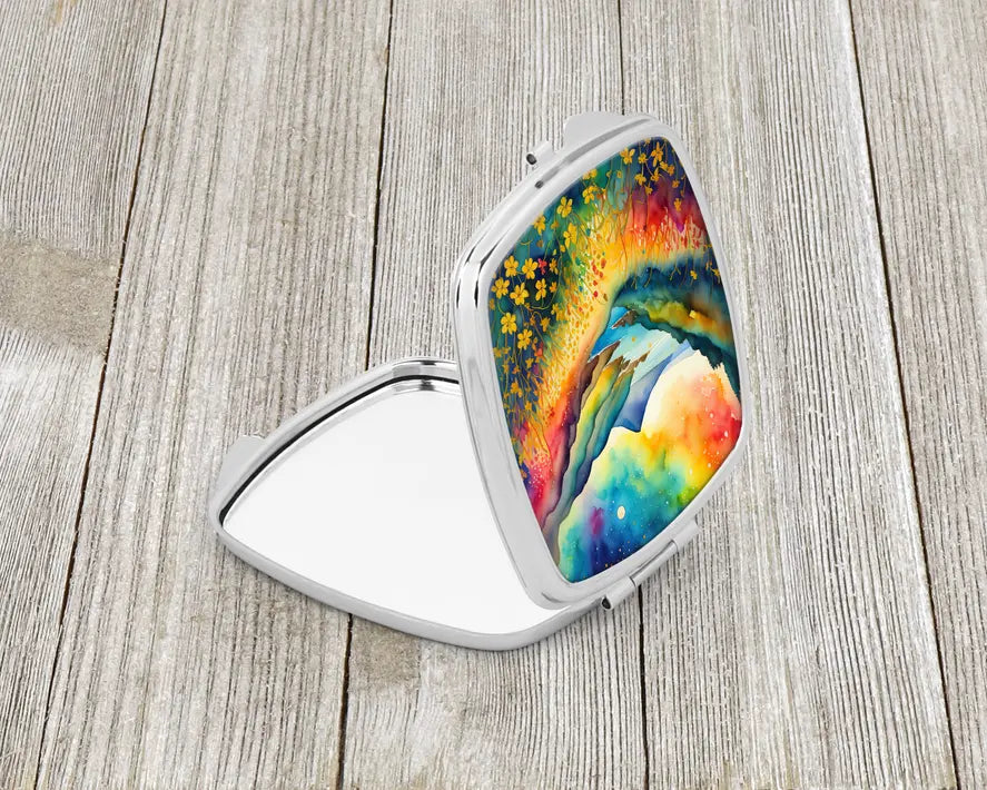 Colorful Compact Mirror Caroline's Treasures