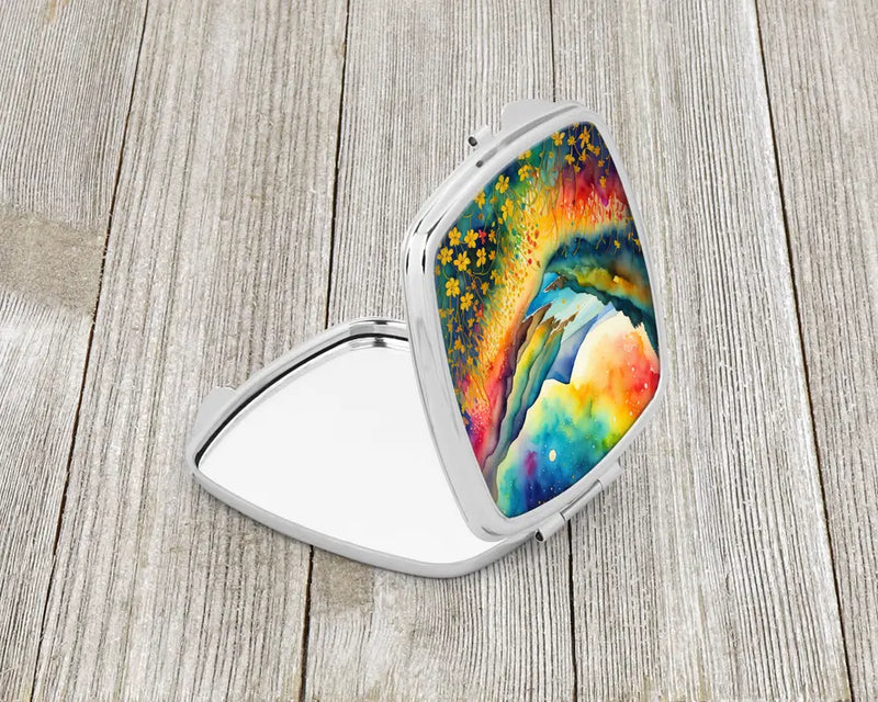 Colorful Compact Mirror Caroline's Treasures