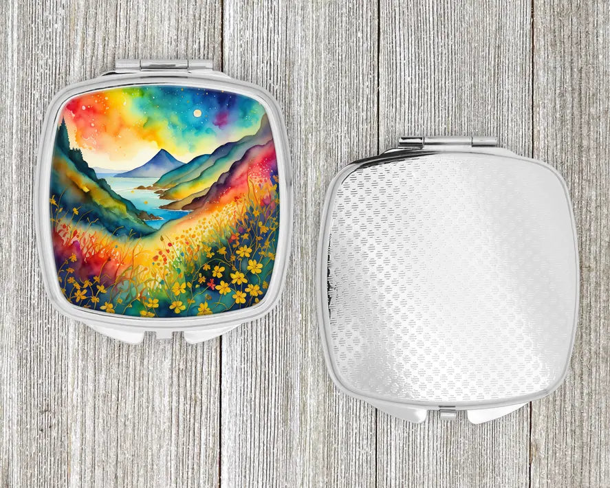 Colorful Compact Mirror Caroline's Treasures