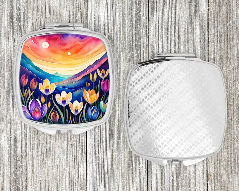 Colorful Compact Mirror Caroline's Treasures
