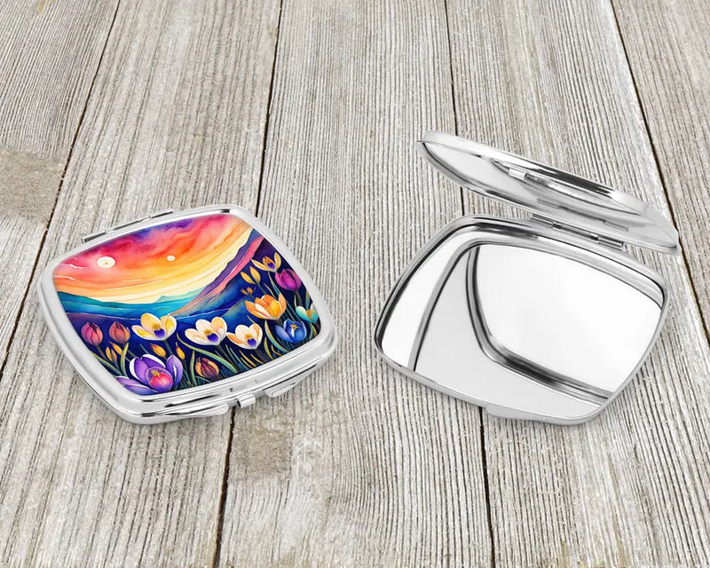 Colorful Compact Mirror Caroline's Treasures