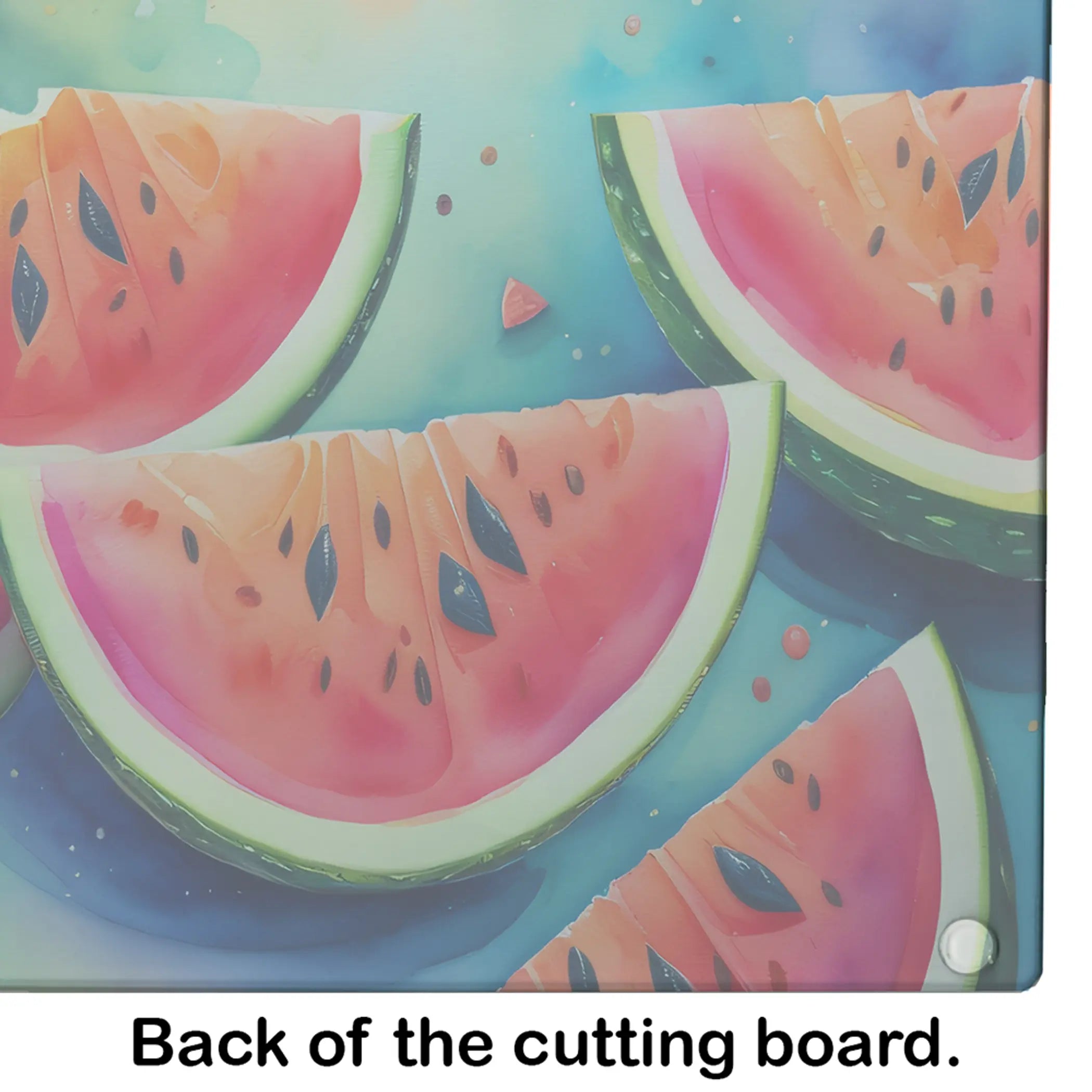 Colorful Watermelons Glass Cutting Board Caroline's Treasures
