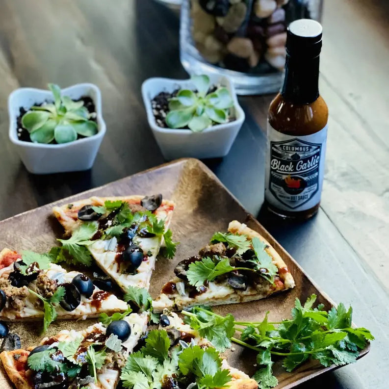 Columbus Black Garlic Hot Sauce Madstone USA