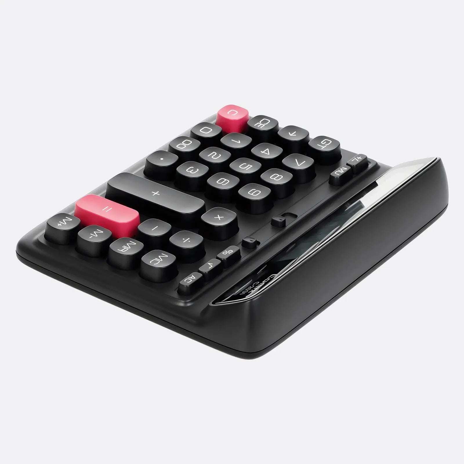 Comix Desktop Calculator, Computer Keys 12 Digit Large Display, Dual Power Black Electronic Calculator for Office Home GreatEagleInc