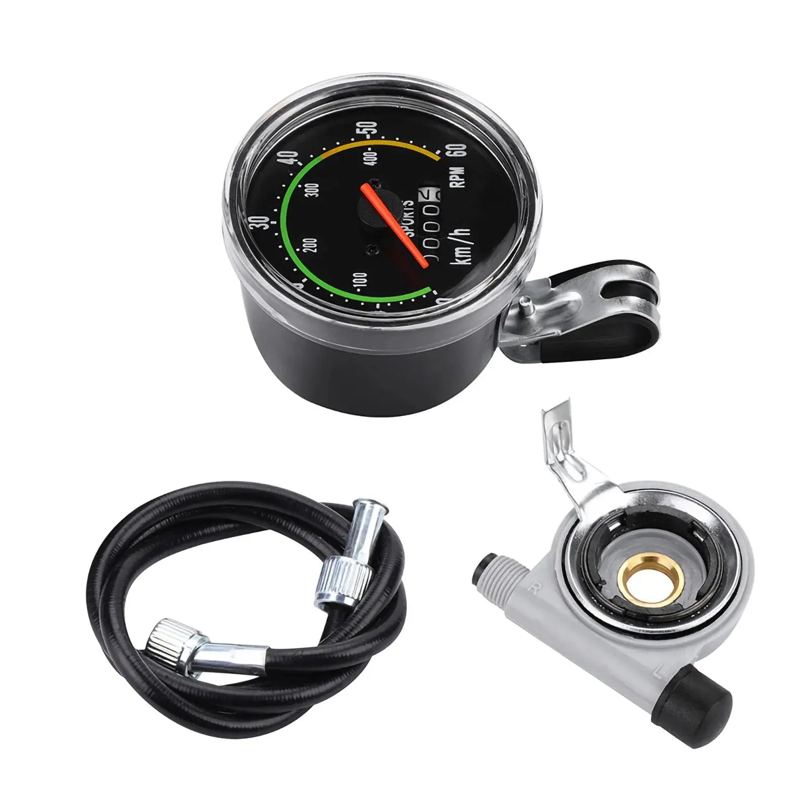 Computer Mechanical  Computer Bike Speedometer Odometer Cycling Stopwatch Cyclocomputer  Speedometer GreatEagleInc