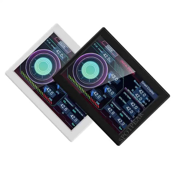 Computer Monitor 3.5inch LCD Display Screen PC CPU GPU RAM IPS Monitor USB Type C Secondary Screen GreatEagleInc