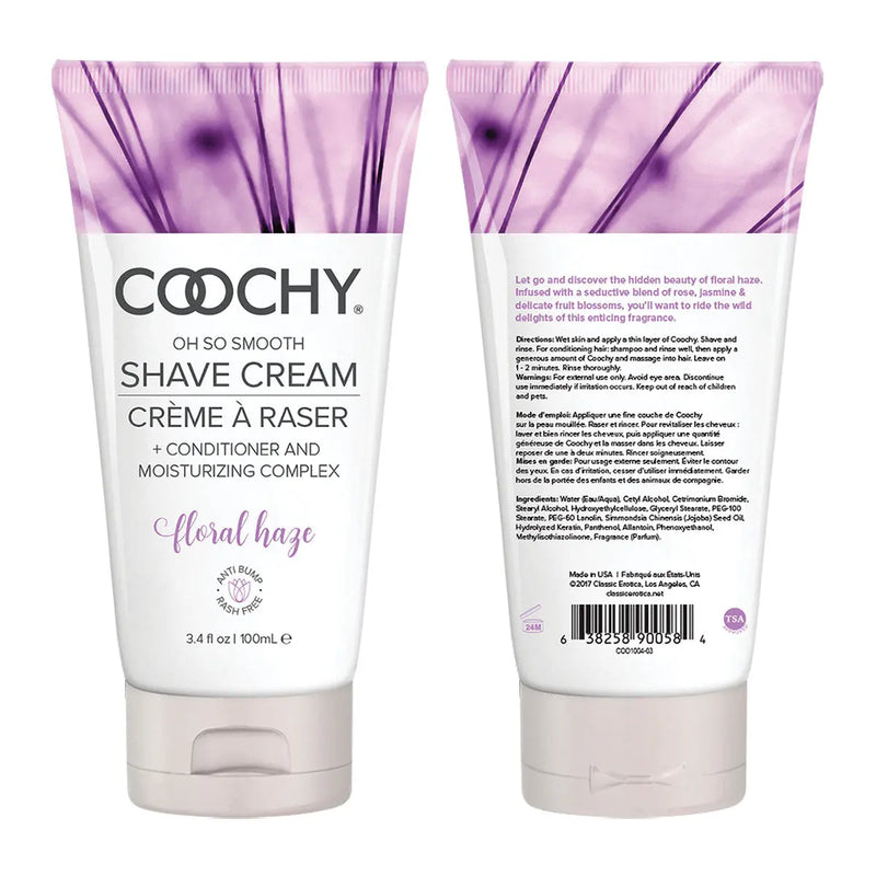 Coochy Shave Cream 3.4oz - Floral Haze Coochy