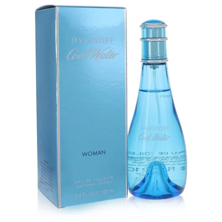 Cool Water by Davidoff Eau De Parfum Spray 1.7 oz for Women - GreatEagleInc