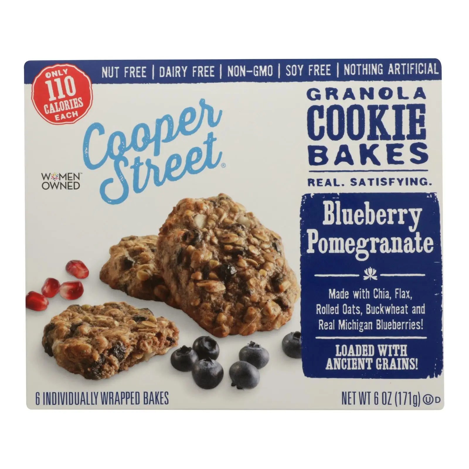Cooper Street - Granola Bake Blebry Pomgt - Case Of 6 - 6 Oz Cooper Street