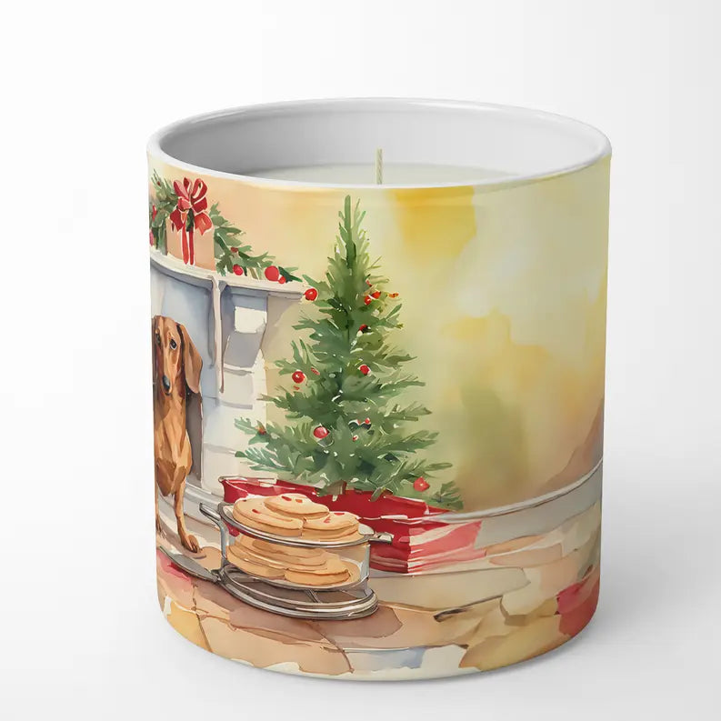 Coton De Tulear Christmas Cookies Decorative Soy Candle Caroline's Treasures