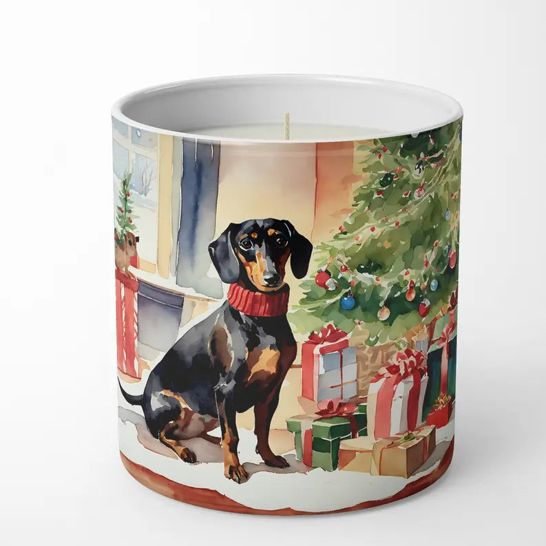 Coton De Tulear Cozy Christmas Decorative Soy Candle Caroline's Treasures