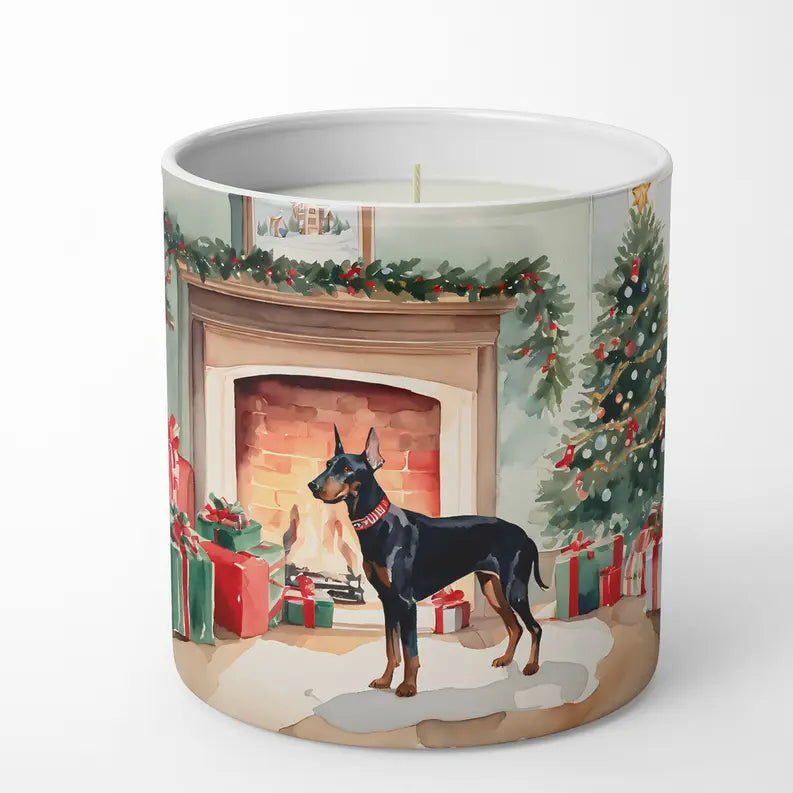 Coton De Tulear Cozy Christmas Decorative Soy Candle Caroline's Treasures