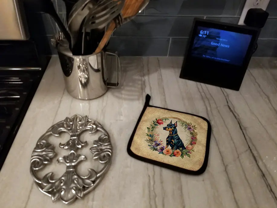 Coton De Tulear and Flowers Foam Coasters Caroline's Treasures