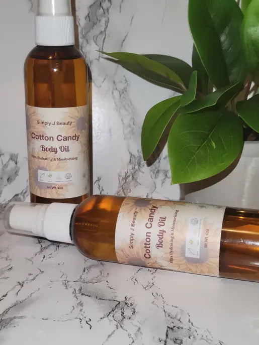 Cotton Candy Body Oil Simply J. Beauty
