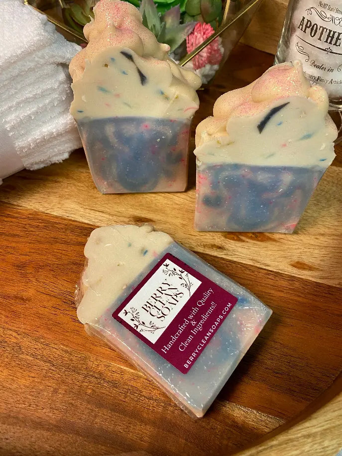 Cotton Candy Soap Berry Clean Soaps