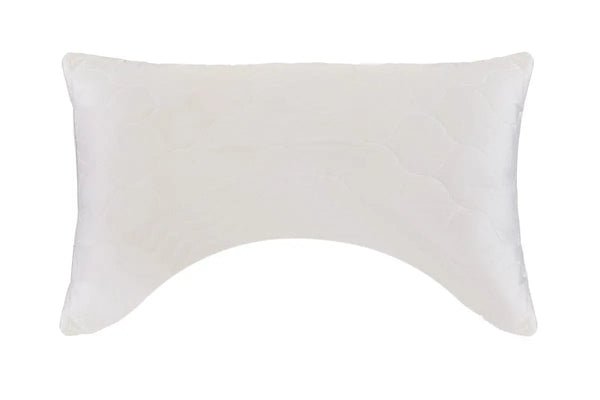 Cotton Latex Foam And Wool Hypoallergenic Ergonomic Standard Size Bed Pillow Homeroots Bed & Bath