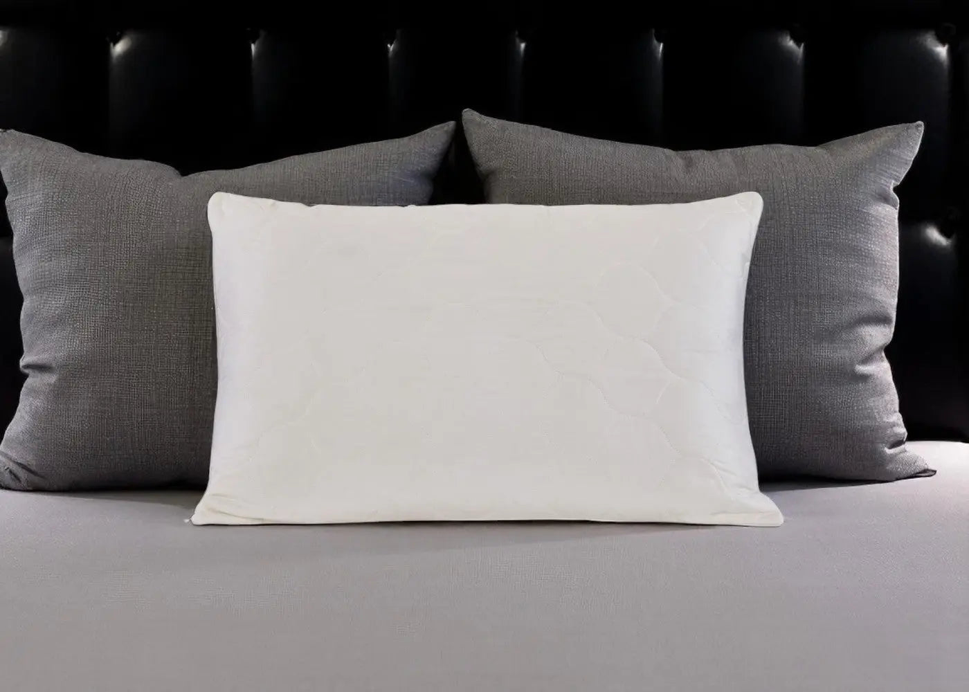 Cotton Latex Foam And Wool Hypoallergenic Standard Size Bed Pillow Homeroots Bed & Bath