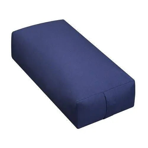 Cotton Rectangular Yoga Bolsters - Deluxe Fabric OMSutra
