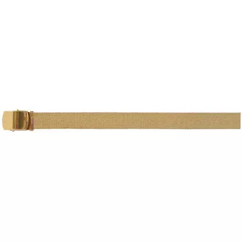 Cotton Web Belt Brass Buckle 44" Fox Outdoor