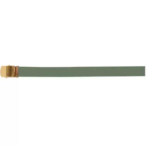 Cotton Web Belt Brass Buckle 44" Fox Outdoor