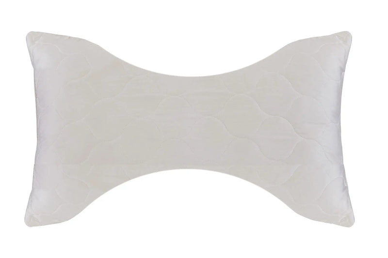Cotton Wool Hypoallergenic Ergonomic Standard Size Bed Pillow Homeroots Bed & Bath