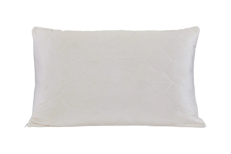 Cotton Wool Hypoallergenic Queen Size Bed Pillow Homeroots Bed & Bath