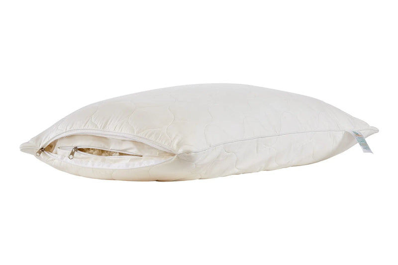 Cotton Wool Hypoallergenic Standard Size Bed Pillow Homeroots Bed & Bath