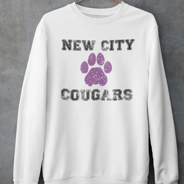 Cougars Crew Neck Sweatshirt Dream Team Designs