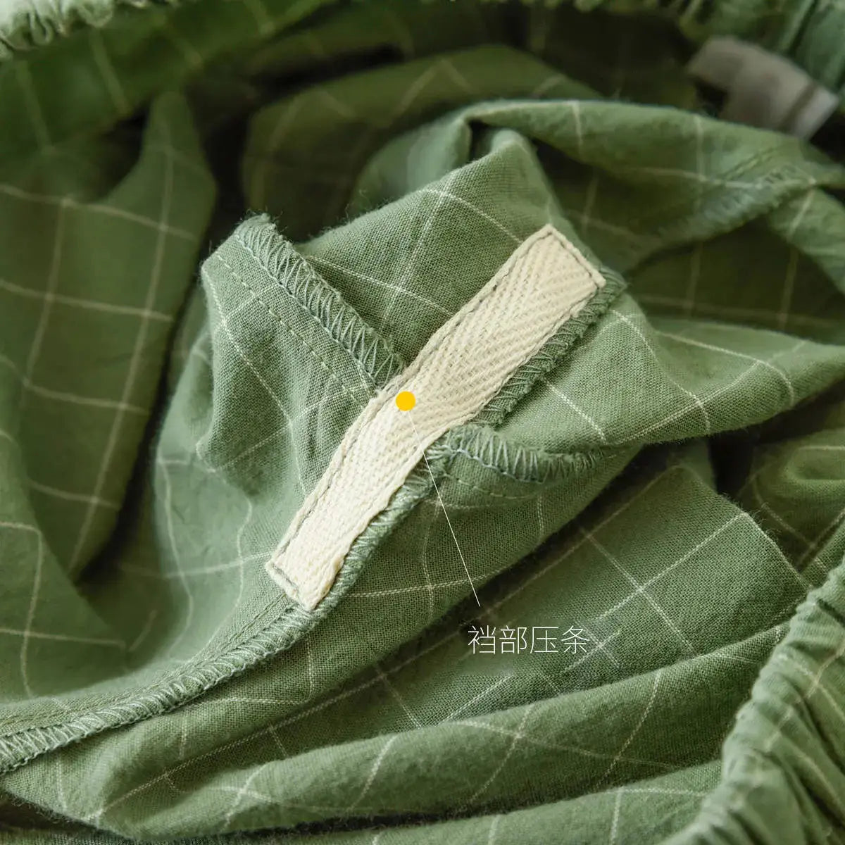 Couple Style Washed Home Pants for Men and Women, Pure Cotton Plaid Pajama Pants, Living Pants, Spring and Autumn Style, Japanese Warehouse Available for Wholesale GreatEagleInc