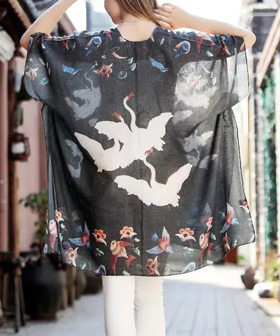 Crane Kimono JC Sunny Fashion