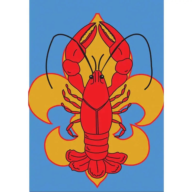 Crawfish-Got Tails- Appli Flag Dicksons Inc