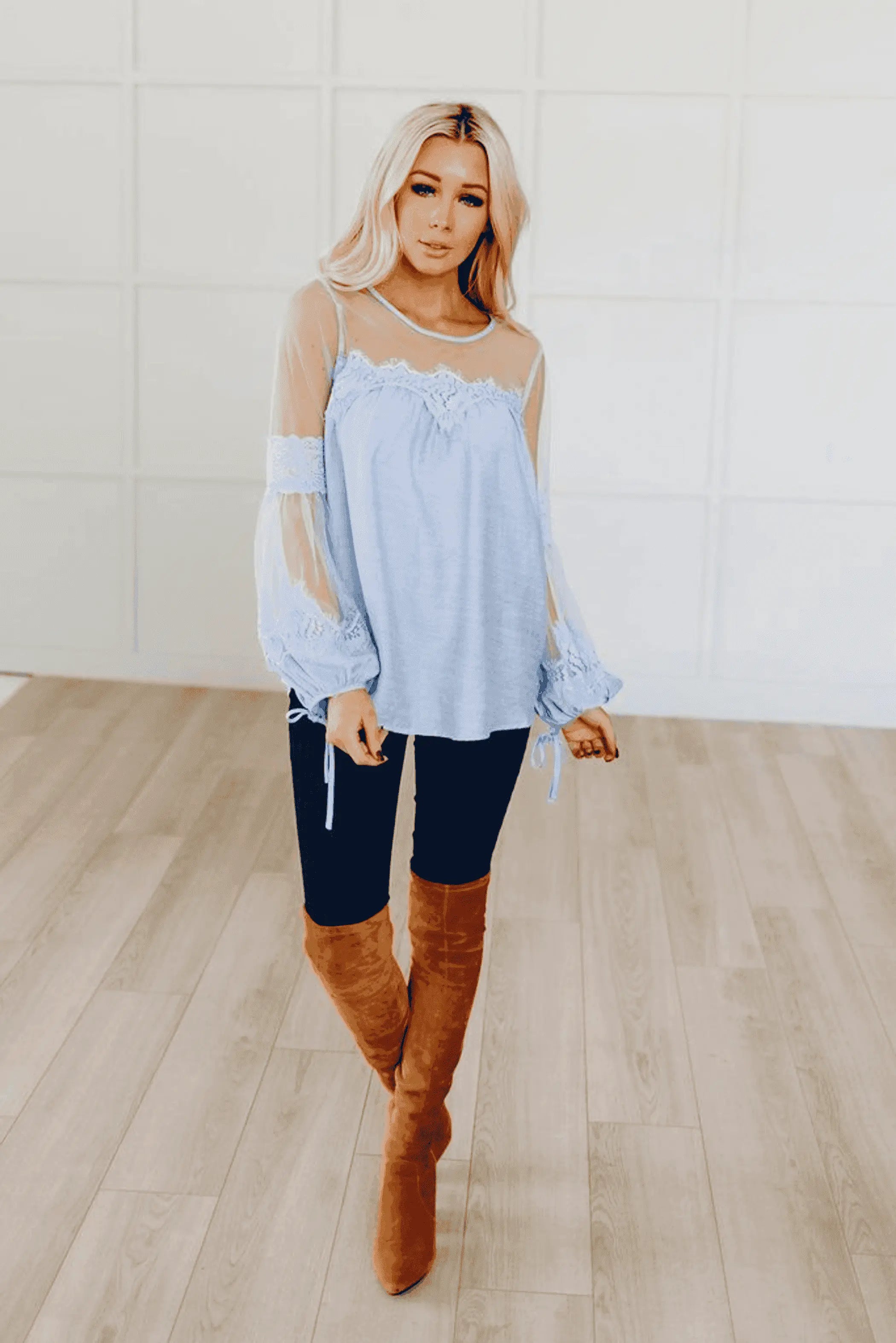Crazy Love Boho Top Stay Warm in Style