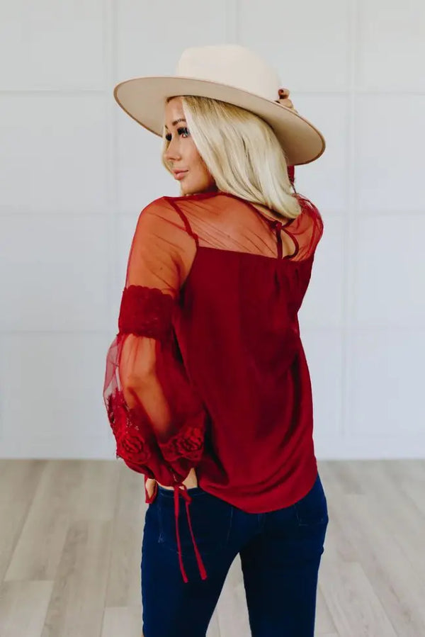 Crazy Love Boho Top Stay Warm in Style