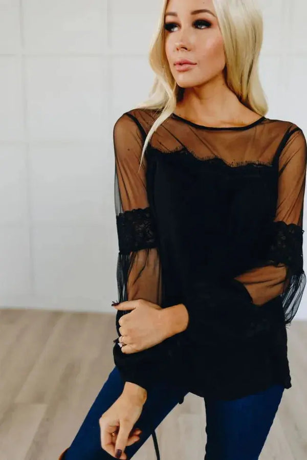 Crazy Love Boho Top Stay Warm in Style