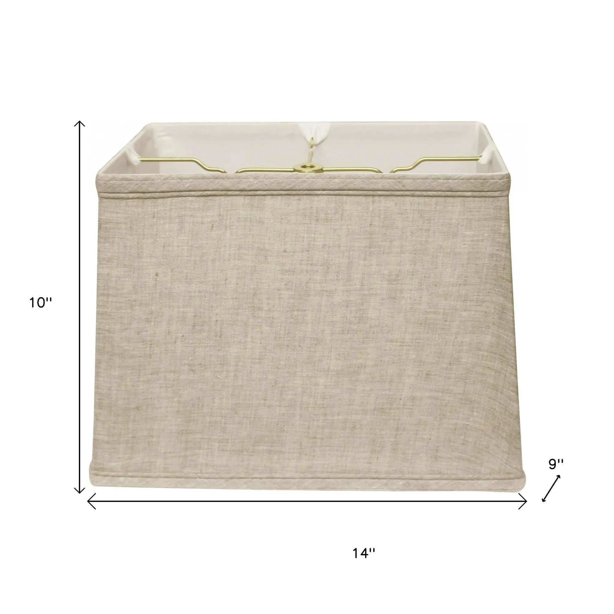 Cream Linen Print Lamp Shade Homeroots Lighting