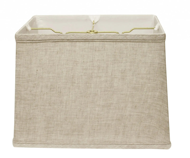 Cream Linen Print Lamp Shade Homeroots Lighting