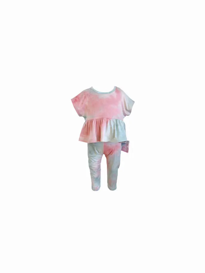 Creamsicle Top & Leggings Set Little Mass