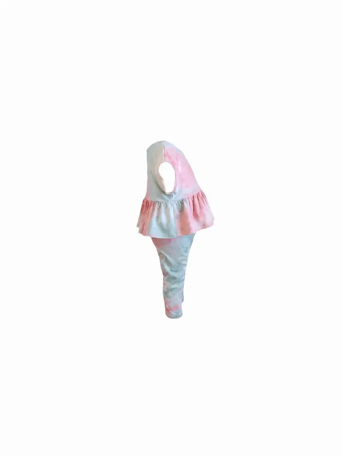 Creamsicle Top & Leggings Set Little Mass