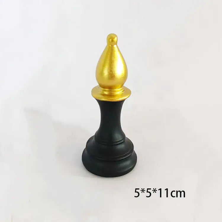Creative home decoration chess resin decoration window home decoration black white chess ornaments GreatEagleInc