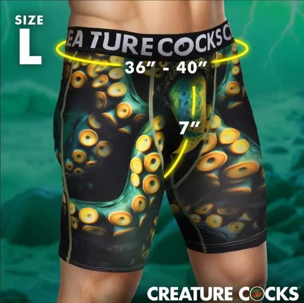 Creature Cocks Underwear Monstropus Large XR Brands